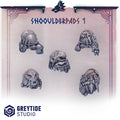 Primal Hounds Shoulder pads - Set 1 (5 Pieces)