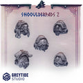 Primal Hounds Shoulder pads - Set 2 (5 Pieces)