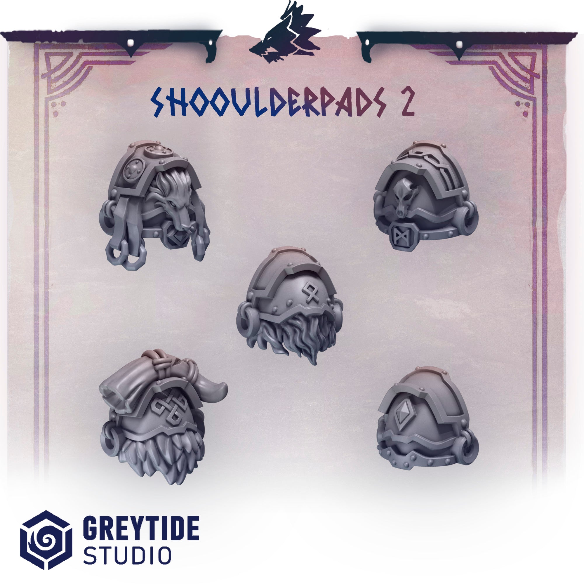 Primal Hounds Shoulder pads - Set 2 (5 Pieces)