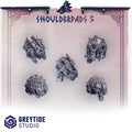 Primal Hounds Shoulder pads - Set 5 (5 Pieces)