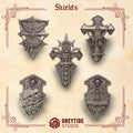 Crimson Lords Shields (5 Pieces)