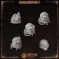 Cursed Company Shoulder Pads - Set 1 (5 Pieces)