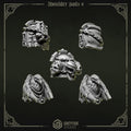 Eternal Pilgrims Shoulder Pads - Set 6 (5 Pieces) – 3D printed shoulder pads for 40k miniatures, New Zealand