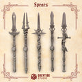 Crimson Lords Spears (5 Pieces)