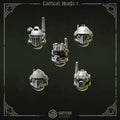 Eternal Pilgrims Tactical Heads - Set 1 (5 Pieces) – 3D printed heads for 40k miniatures, New Zealand