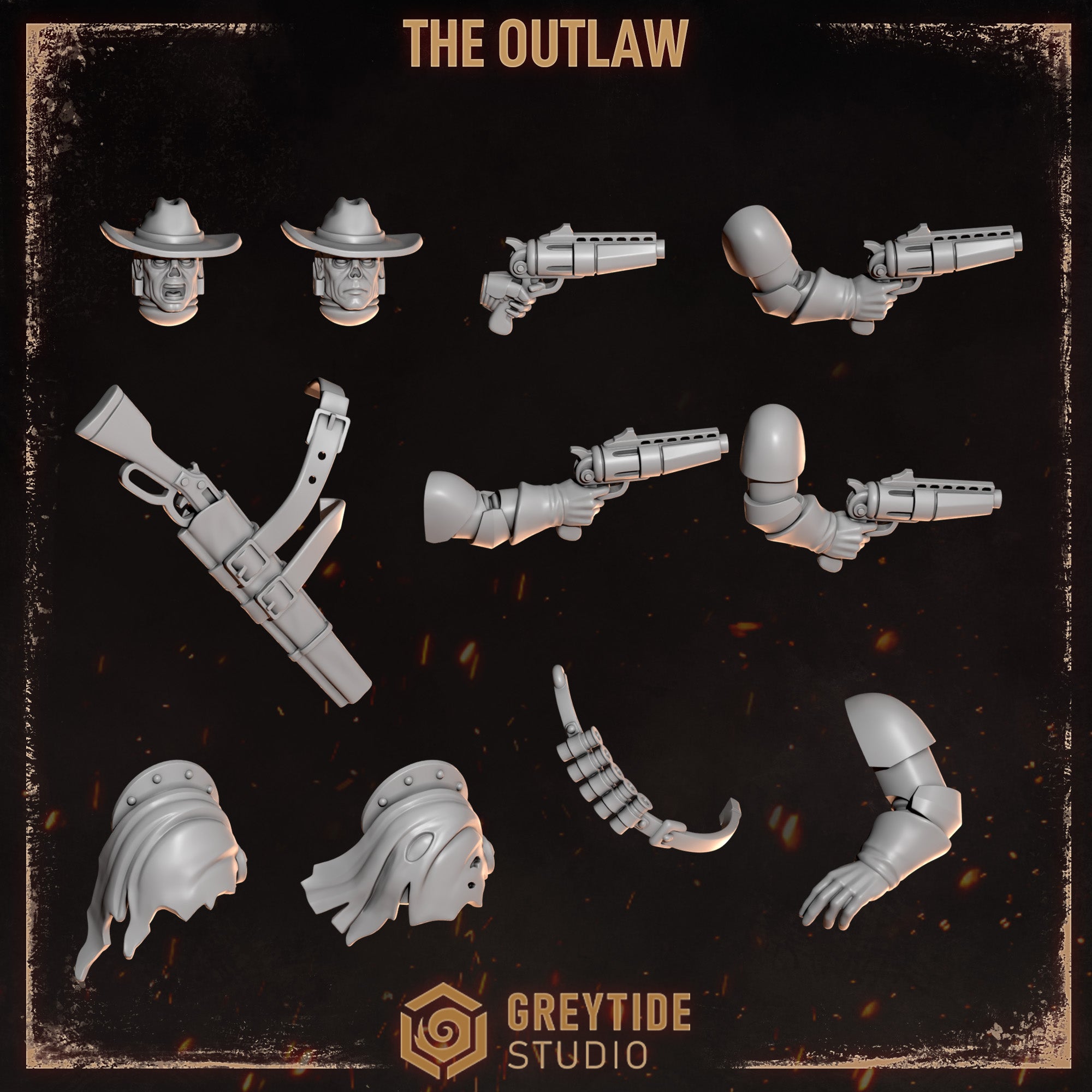 Cursed Company The Outlaw (11 Pieces)